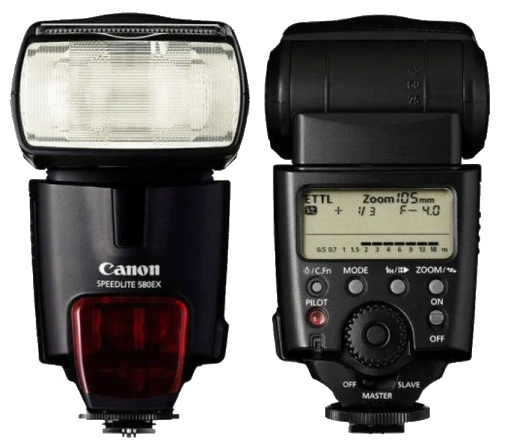 Замена лампы Canon Speedlite 580EX II
