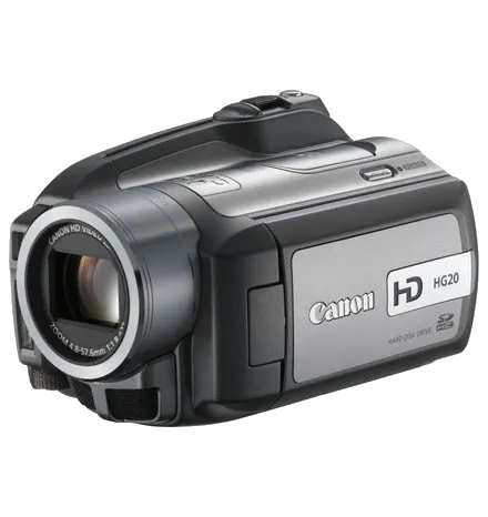 Замена платы отсека карты памяти Canon HG20